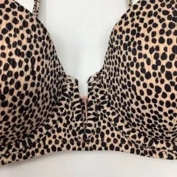 Shade & Shore Light Lift Cheetah Print Bikini Top - Picture 7 of 8